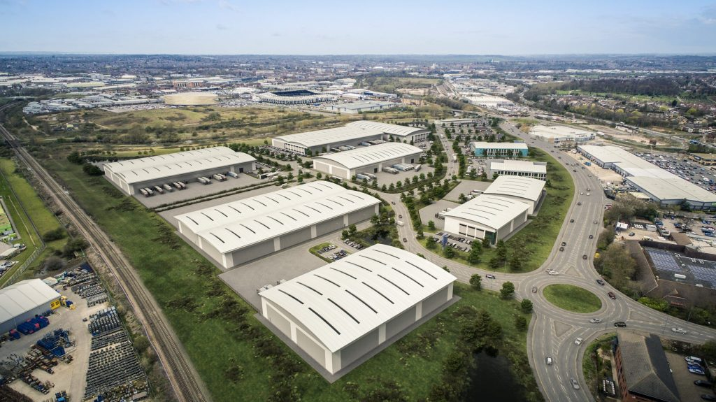 Detailed plans submitted for £80m business park first phase