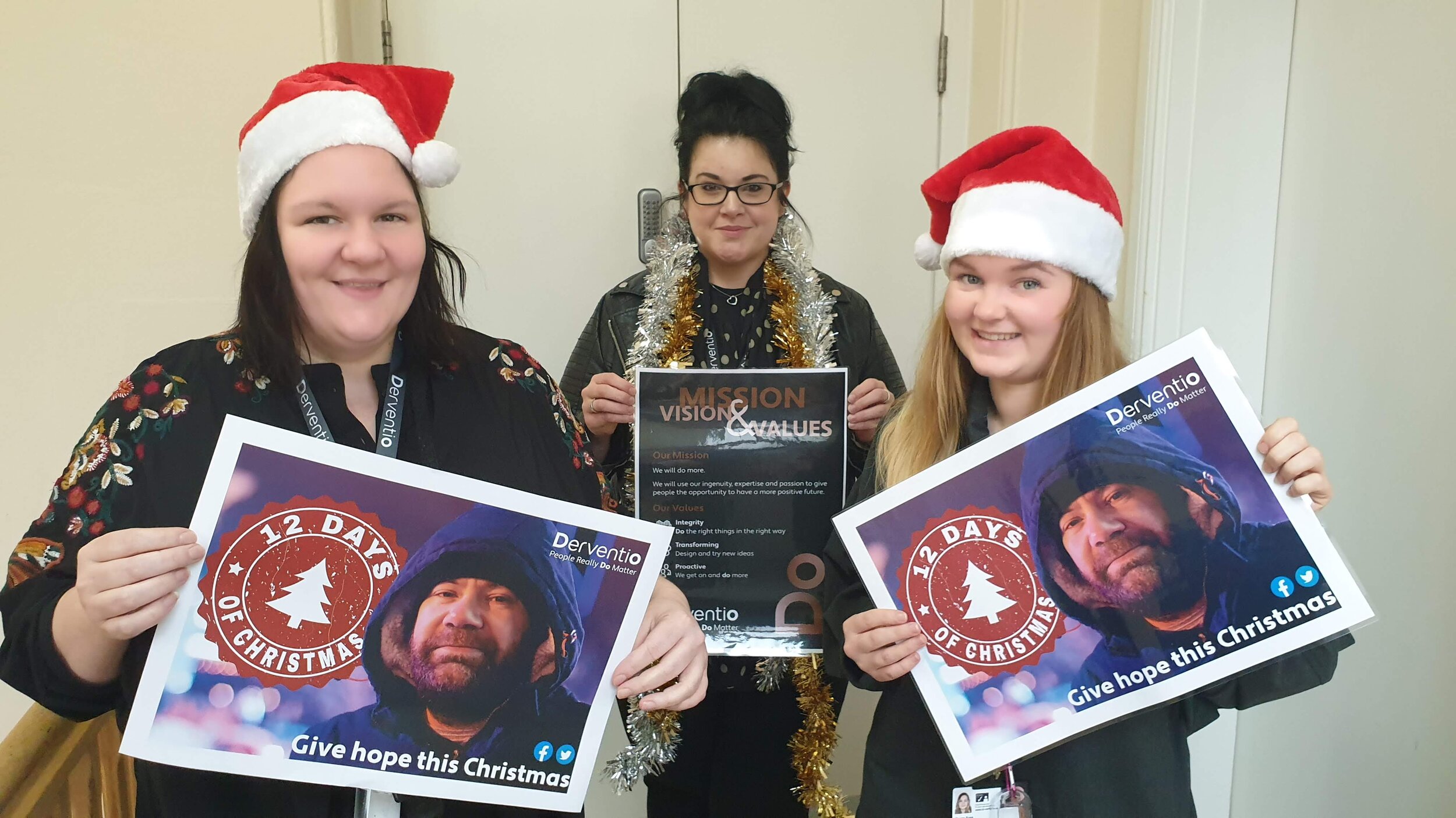 Donate unspent Xmas party cash to help homeless