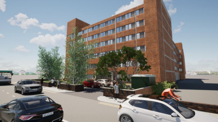 Student flats plan submitted for former tax office building