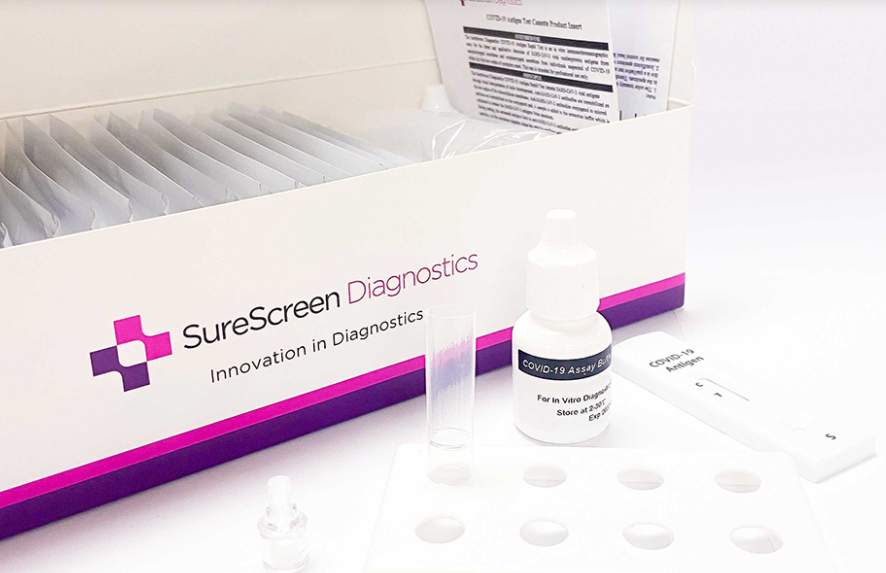 SureScreen lands deal for millions of rapid Covid tests