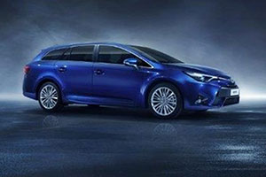Images released by Toyota of the new Avensis estate, due to be built later this year at the Burnaston factory.