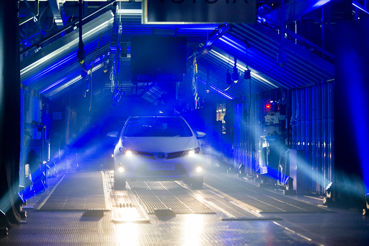 Inside Toyota's factory in Burnaston