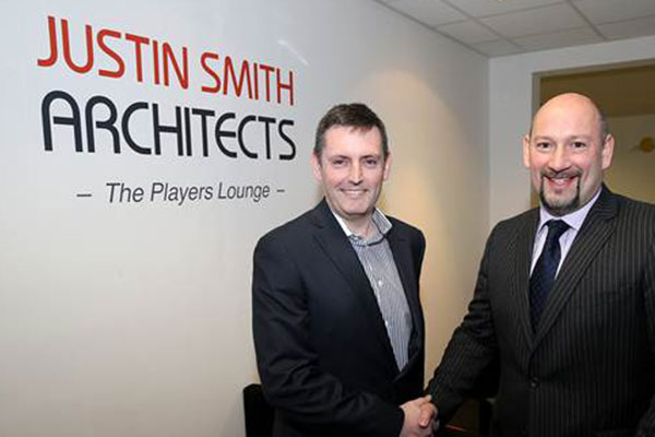 Derby County Link Up with Justin Smith Architects