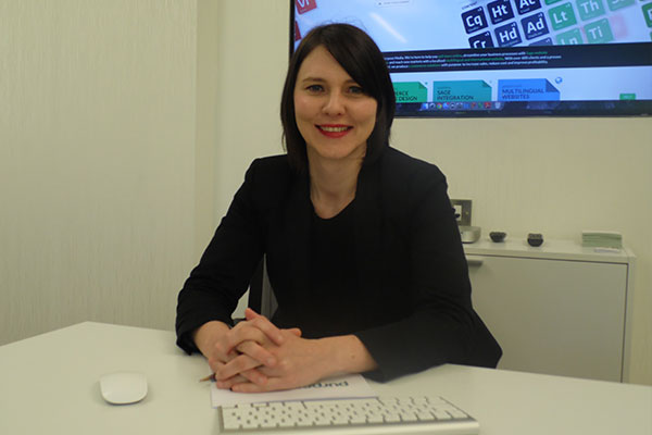 Purpose Media's new account manager, Jenny McBride.