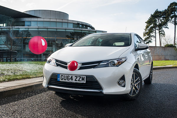 Toyota Official Sponsor for Comic Relief 2015