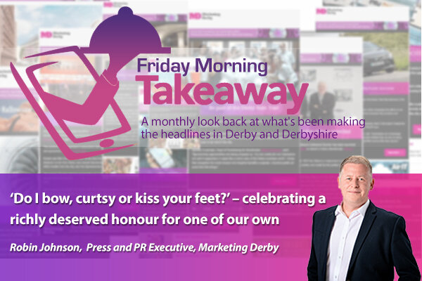 ‘Do I bow, curtsy or kiss your feet?’ – celebrating a richly deserved honour for one of our own