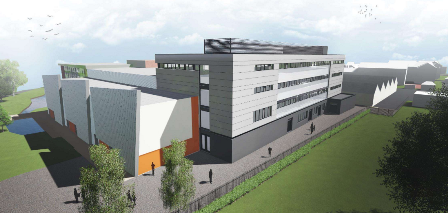 The planned £12million building extension for STEM subjects
