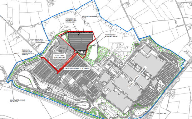 Toyota site expansion