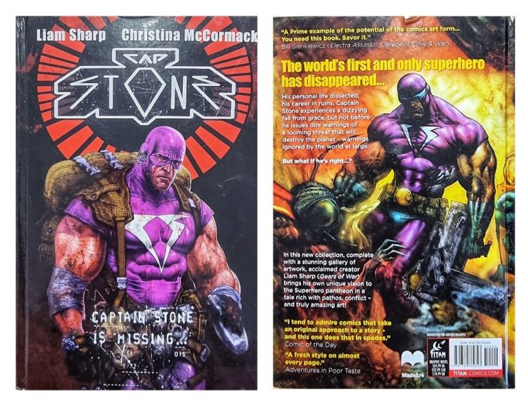 Captain Stone comic book - Marketing Derby
