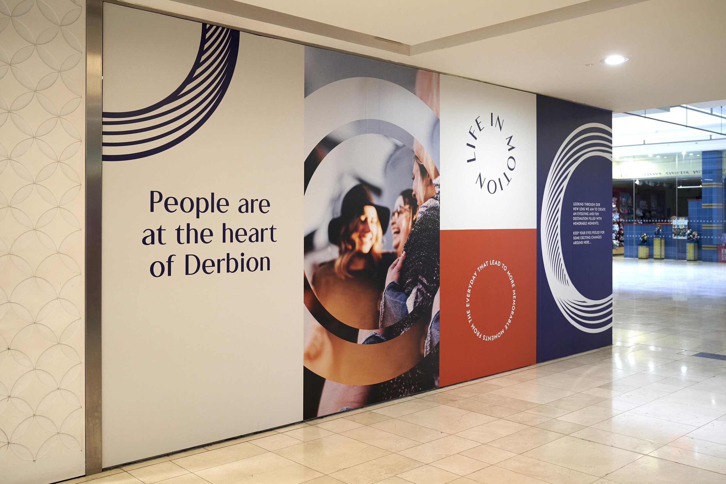 Derbion unveils shopping centre&apos;s new interior signage