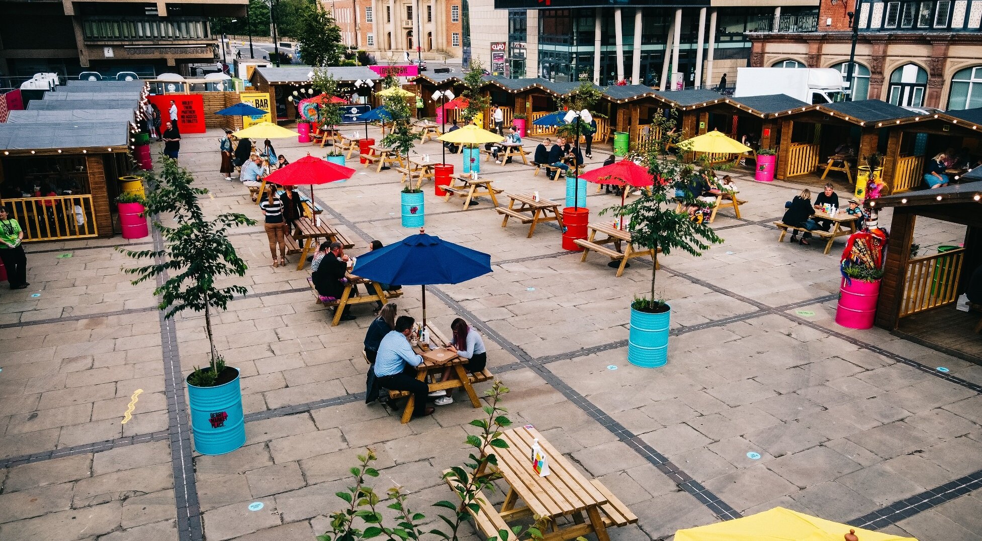Bookings open for Market Place alfresco dining