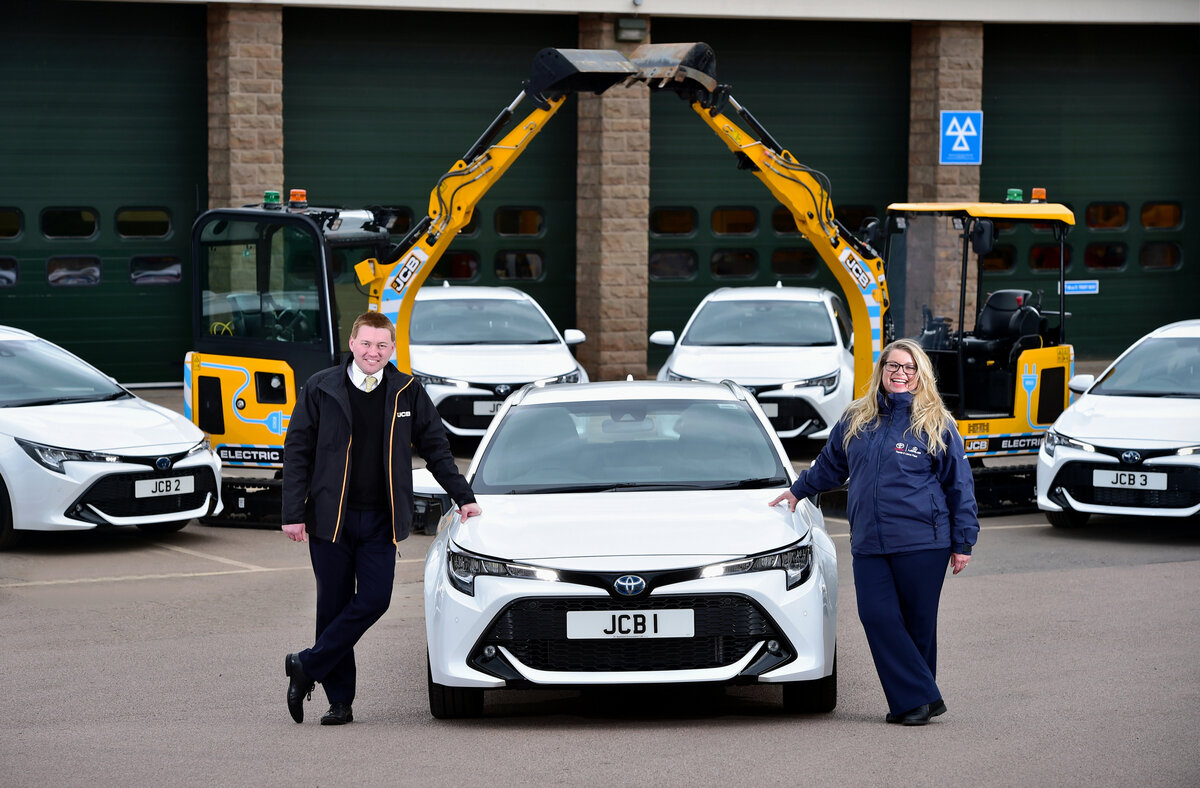 JCB digs Derbyshire-built Toyota