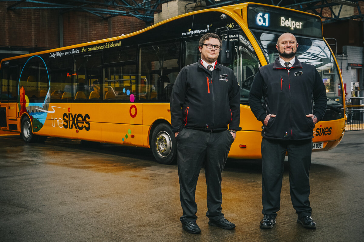 Greener buses join trentbarton’s sixes service