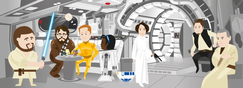 The force is strong with Silver Birch Creative