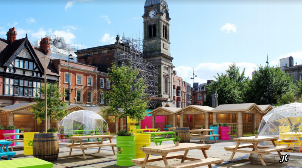 Hugely successful Derby alfresco dining space to return