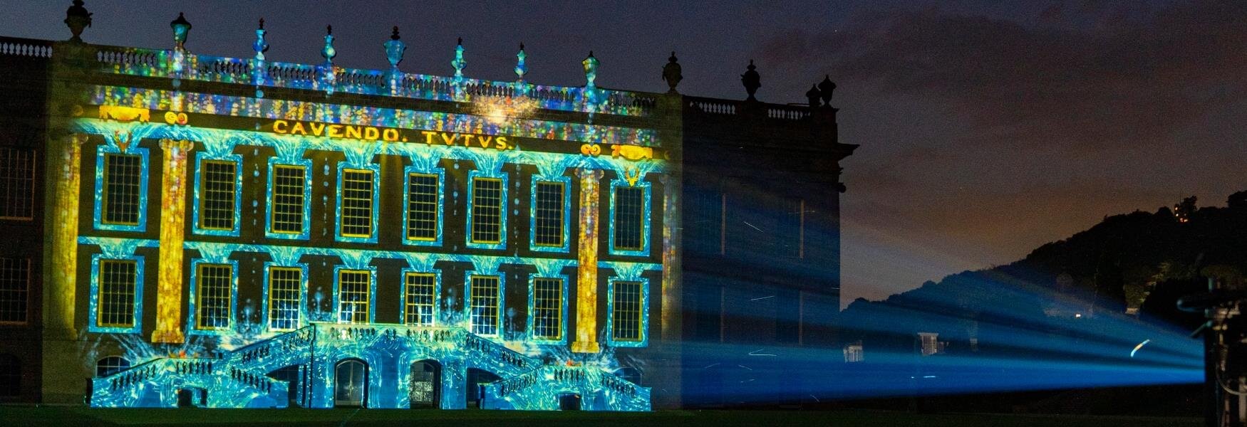 Shining a light on Derbyshire landmarks