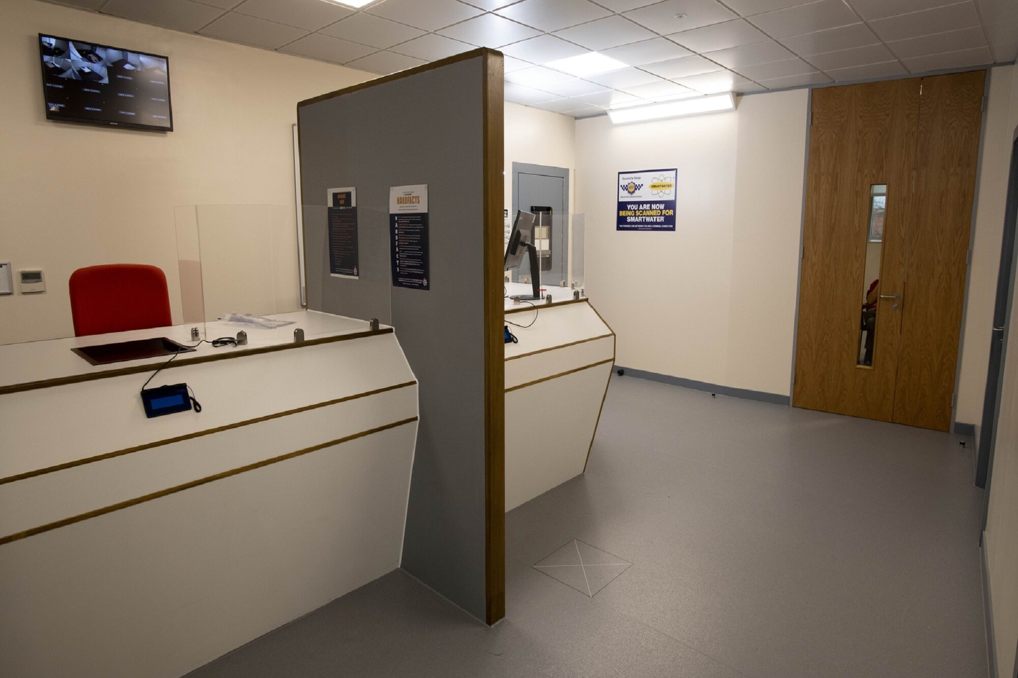 Police apprentices benefit from new custody suite