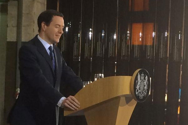 Osborne Calls on Regions to Take More Control