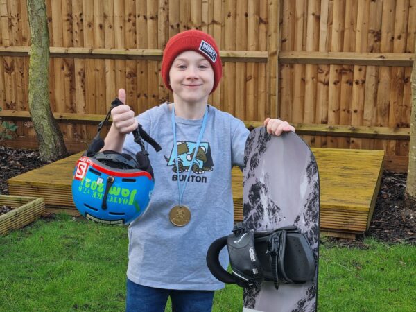 DIS supports youngster’s Olympic snowboarding dream