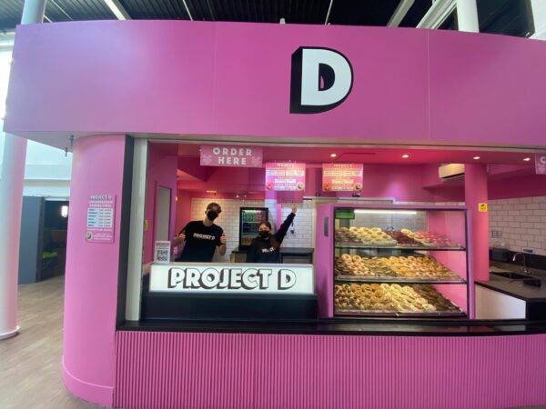 Doughnut firm opens first permanent store