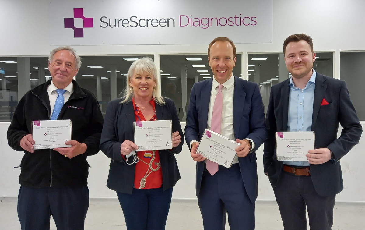 SureScreen gives an insight into future of lateral flow tests