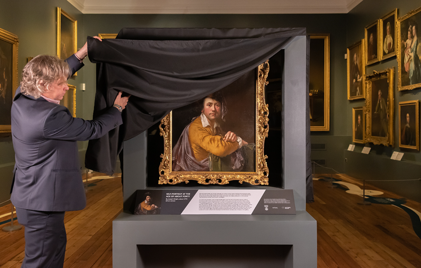 Museum’s delight as rare Joseph Wright painting ‘comes home’