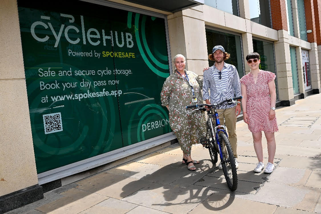 Derbion provides boost for city cyclists