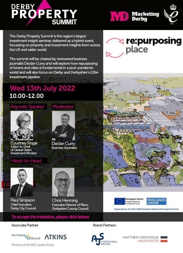 Major names set to address Derby Property Summit