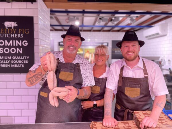 Denby welcomes butchers to farm shop
