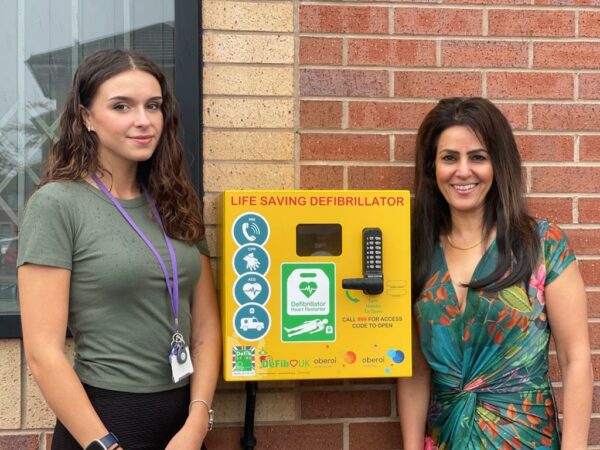 Hub installs life-saving equipment
