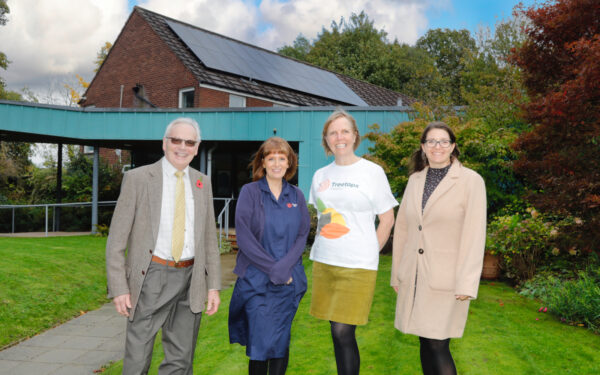 Airport boosts hospice’s environmental plans