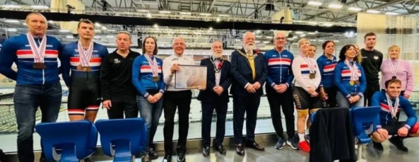 Veteran track riders celebrated