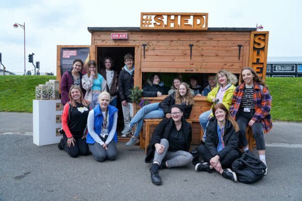 Young people’s artwork takes centre stage at Rams home