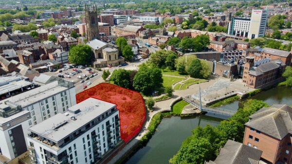 Developer strikes deal for prime Derby riverside site