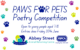Animal charity launches poetry competition