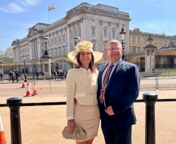 College manager savours day at the palace