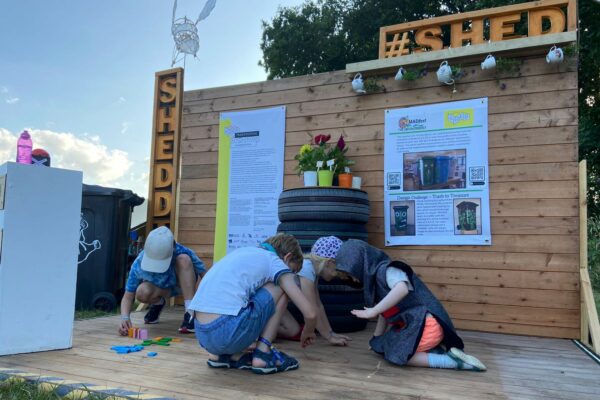 Pupils’ art exhibited at national festival thanks to university