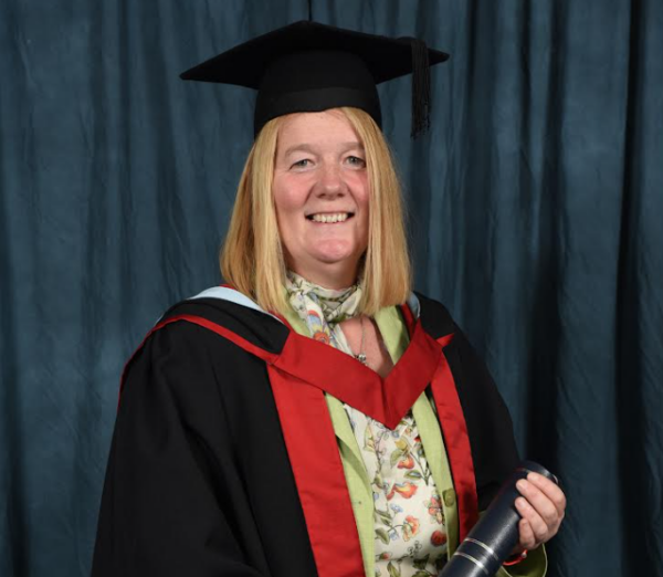 Charity chief recognised by university with honorary degree