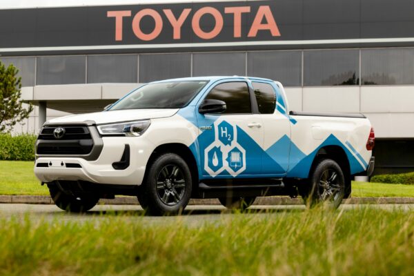 Toyota unveils first Derbyshire-built hydrogen-powered pick-up