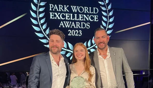 International award for theme park designer