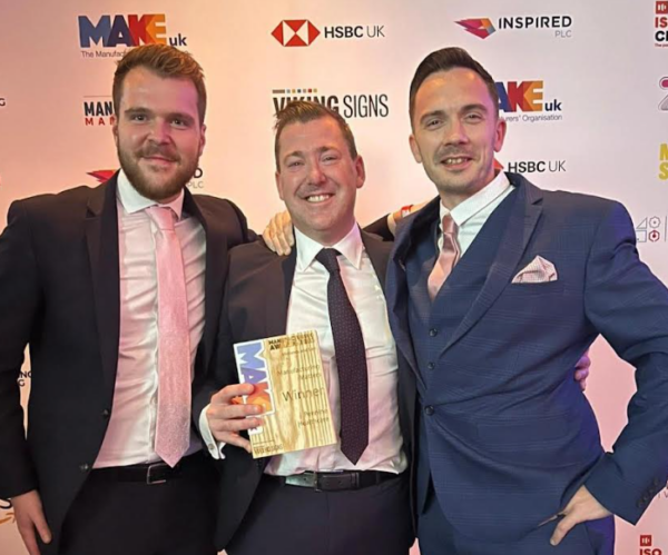 Manufacturer wins top award for making positive impact