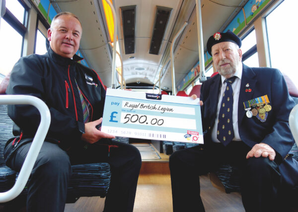 Bus firm shows support for Poppy Appeal