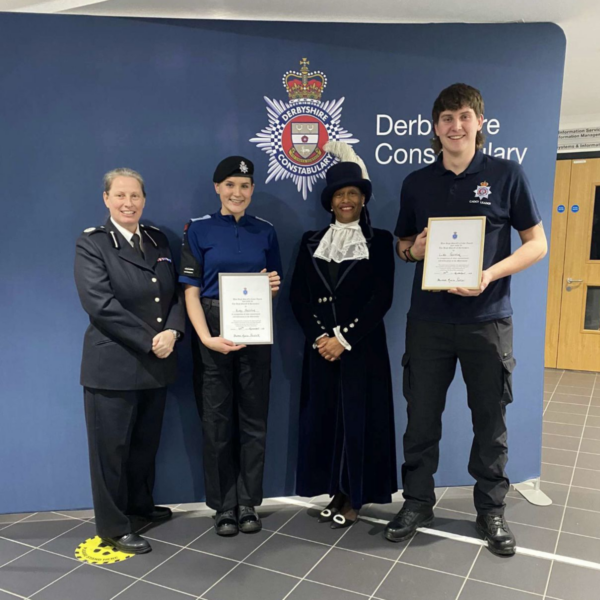 College students recognised for service as police cadets