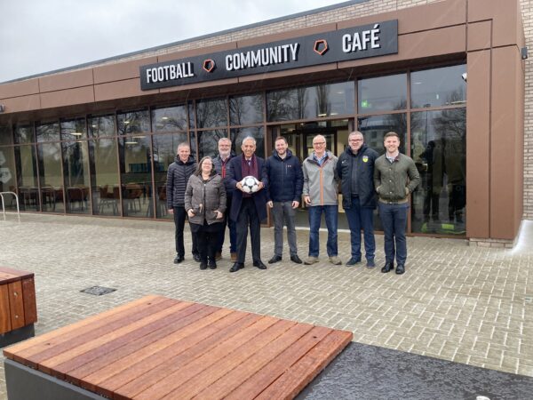 New £11.9 million football hub opens its doors
