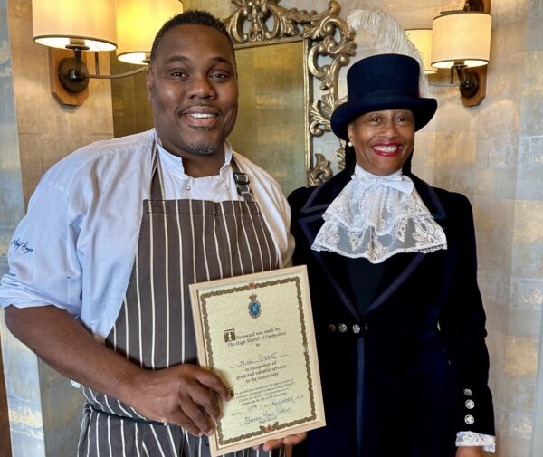 Venue’s head chef honoured for long service