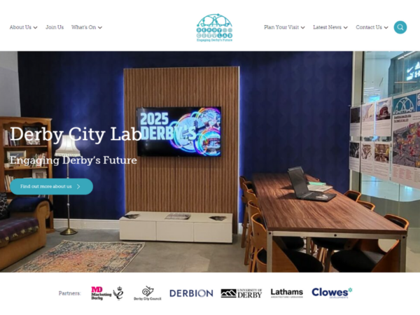 Brand new website created for Derby City Lab