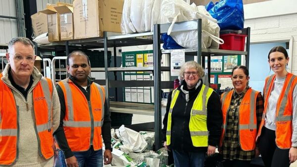 Train maker shows backing for community projects