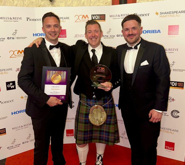 Medtech firm scoops industry award