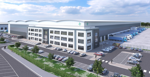 Work begins on new logistics building creating 1,000 jobs