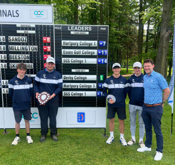 College students putt on a show